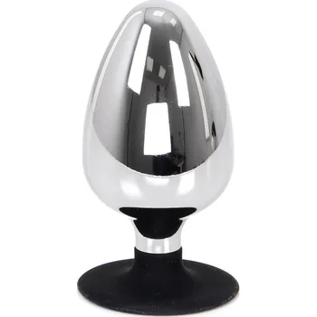 Anální kolík Kiotos Steel Anal Plug BIG-S Sucker 60mm