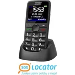 ALIGATOR A675 Senior černý + stolní nabíječka