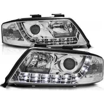Přední světlomet Tuning Tec Přední světla,AUDI A6 06.01-05.04 DAYLIGHT chromové