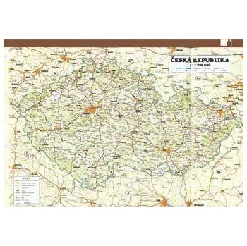 Diář Náplň do diáře ADK A5 mapa ČR a Prahy formulář