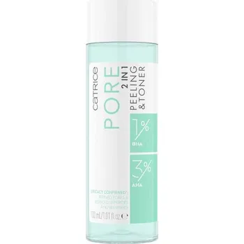 Catrice Pore 2in1 Peeling & Toner čisticí toner a peeling 100 ml