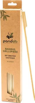 Pandoo Bambusové grilovací jehly na špíz široké 25 cm 30 ks