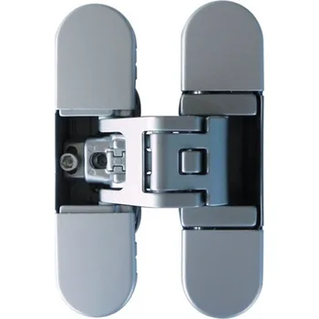 pant Skrytý dveřní pant KUBICA K6700 chrom - satina Satina chrom 6700 ( 111,5/29mm)