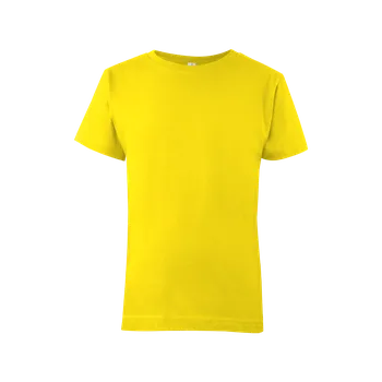 Alex Fox Classic dětské triko žluté 10 let s krátkým rukávem