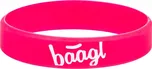 BAAGL Svítící náramek Logo růžový 18 cm 