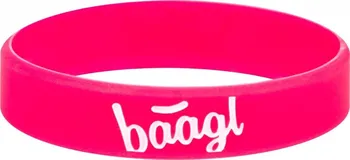 náramek BAAGL Svítící náramek Logo růžový 18 cm 