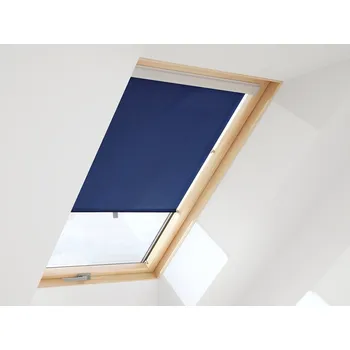 Okno ROOFLITE Zastiňující roleta pro střešní okno - ROOFLITE/DAKEA RHA, M6A/MXA, 78x118 cm, tmavě modrá