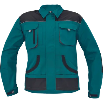pracovní bunda FF BE-01-002 CARL bunda zelená - v.60