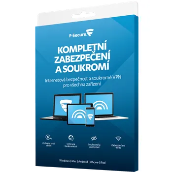 F-Secure Total 3 krabicová verze 3…
