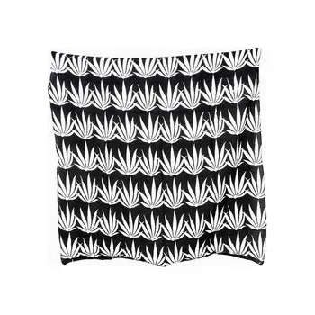 Šátek velký s konopnými listy