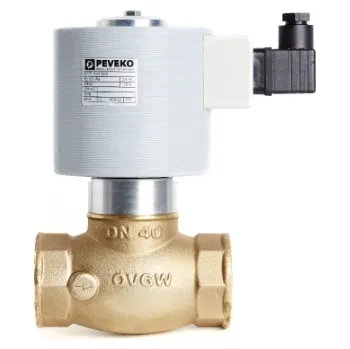 Ventil PEVEKO EVPE 1040.02/L dvoucetný elektromagnetický ventil