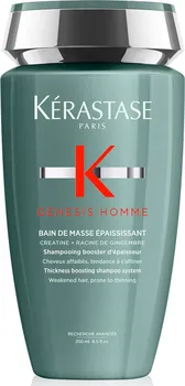šampón Kérastase Genesis Homme Bain De Masse Epaississant posilující šampon proti padání vlasů pro muže 250 ml
