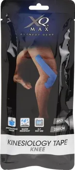 Tejpovací páska XQmax Kinesiology Knee Tape 25 x 5 cm modrá 6 ks