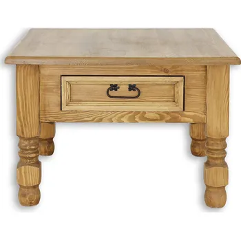 Konferenční stolek ST705 dřevěný konferenční stůl z přírodní borovice Drewmax (Povrch přírodní vosk!)