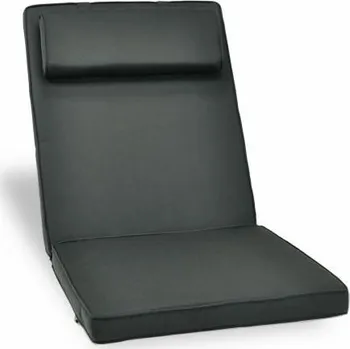 Podsedák Polstrování na židle a křesla antracitové 108x48 cm, pratelný potah na zip