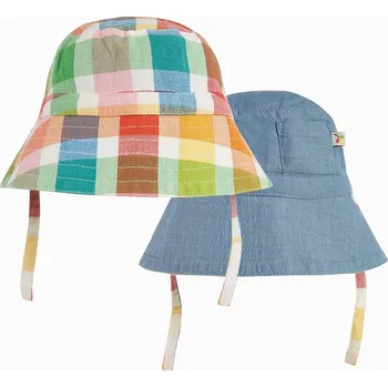 Klobouk Dětský oboustranný klobouk Duhová kostka Frugi Velikost: 4-6r