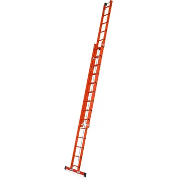 Žebřík Z600 Celoplastový dvoudílný žebřík s lanem 8 m