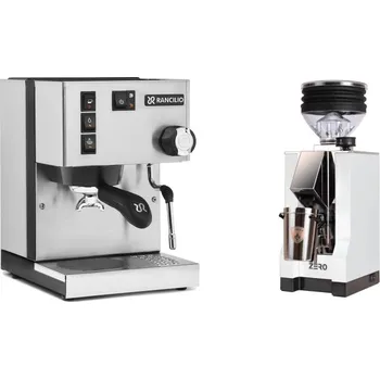 Kávovar Rancilio Silvia E + Eureka Mignon Zero, CR white