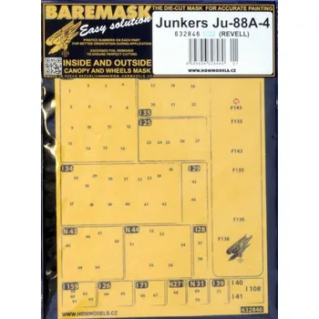 Plastikový model HGW 1/32 Mask Junkers Ju-88A-4 (REV)
