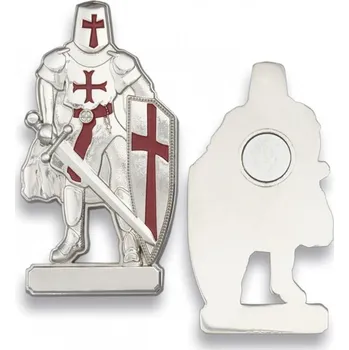 Dekorativní magnet ALBAINOX Magnetka templářských rytířů Knight Templar 09814