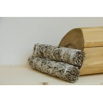 Čajovna Šalvěj Bílá (Kalifornie), vykuřovací svazek Maxi - 22 cm, zvýhodněná sada 2 kusů