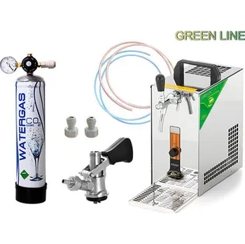 Výčepní pípa Lindr Pygmy 25 Green Line + bajonet + CO2 mini