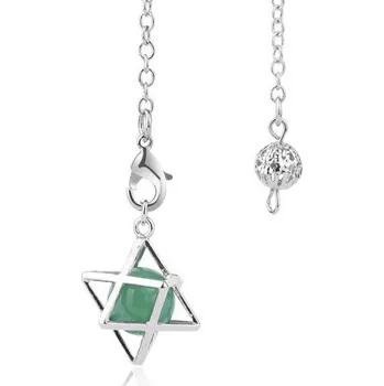 Magieprirody.cz Kyvadlo Avanturín - věštecké kyvadélko z kamene #06