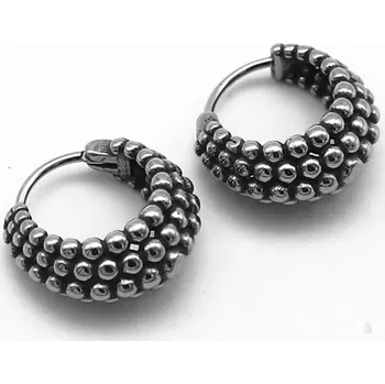 Náušnice Steel Edge Náušnice kroužky chirurgická ocel WJHE270