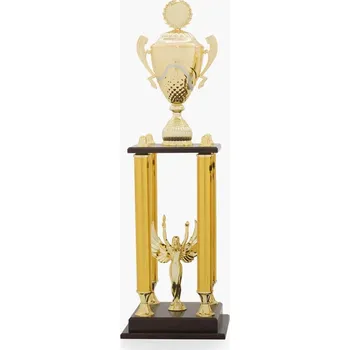 Cinkili Pohár C24510 zlatý sloupový Označení: C, Výška: 77 cm, Průměr: 140 mm