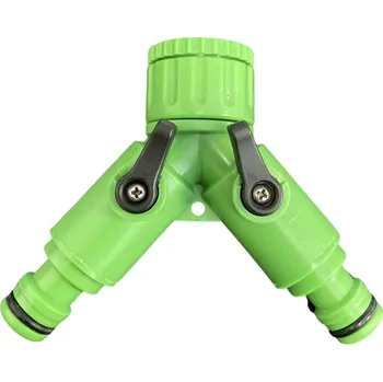 Hadicová spojka Rozdvojka na 2x rychlospojku s kohoutem