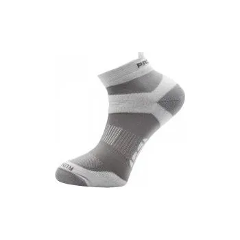 Pánské ponožky Progress RUNNING SOX šedá/bílá 3-5 ponožky