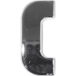 Chrom samolepící znak (