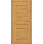 DOORSY Interiérové dřevěné dveře DOORSY TREVISO P kartáčovaný