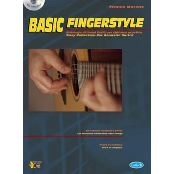 Basic Fingerstyle (Libro/Cd) - Antologia di brani facili per chitarra acustica - na kytaru 743179