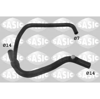 Motor automobilu Hadice chladiče SASIC 3406015