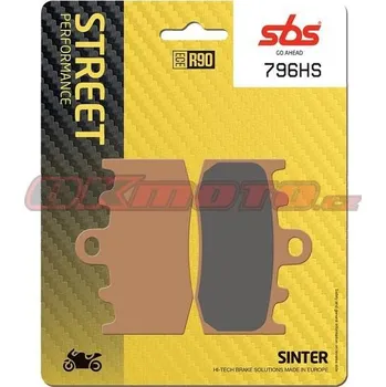 Brzdová destička Přední brzdové destičky SBS 796HS - BMW R 1200 GS, 1200ccm - 04-12