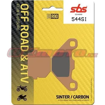 Brzdová destička Zadní brzdové destičky SBS 544SI - Polaris Sawtooth, 200ccm - 06>