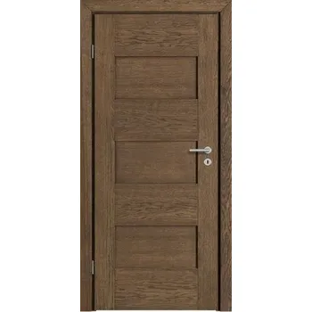 Interiérové dveře DOORSY Interiérové dřevěné dveře DOORSY BERGAMO P kartáčovaný