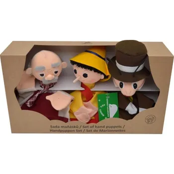 maňásek Moravská Ústředna Brno Maňásci kluk s dlouhým nosem 4 ks