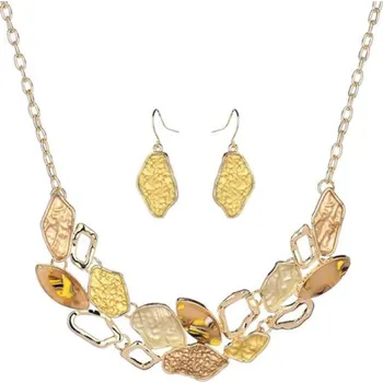 Souprava šperků B-TOP Souprava GOLD GEOMETRIC