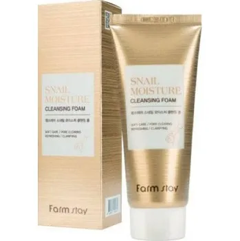 FARM STAY Hydratační čisticí pěna s hlemýždím extraktem 100 ml