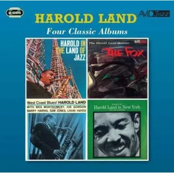 Zahraniční hudba 2CD Harold Land: Four Classic Albums 2024