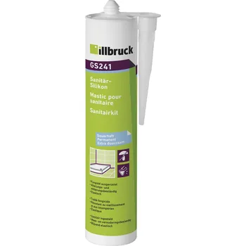 Tmel illbruck sanitární silikonový tmel GS241 kartuš 310ml transparent