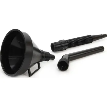 AMiO Trychtýř na palivo 3dílný černý