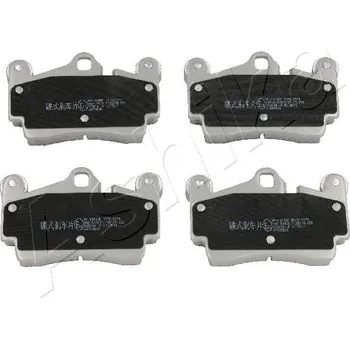 Brzdová destička Sada brzdových destiček, kotoučová brzda ASHIKA 51-00-0918