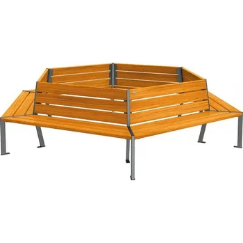 Zahradní lavice Stromová lavička Silaos dub 2000 mm + doprava zdarma