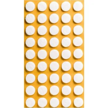 Podložka pod nábytek In-Design Filcové podložky pod nábytek průměr 15 mm - různé barvy Filcové podložky - barva: bílá