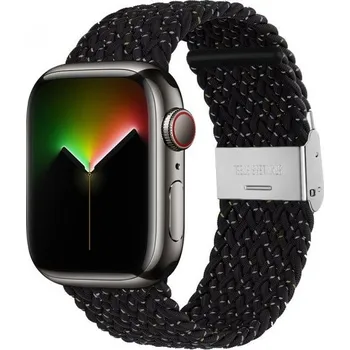 Řemínek na hodinky Nylonový řemínek s tečkami pro Apple Watch 42mm / 41mm / 40mm / 38mm - černý