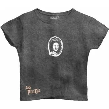 Merch Sex Pistols: Dámské Crop Top God Save The Queen XXL