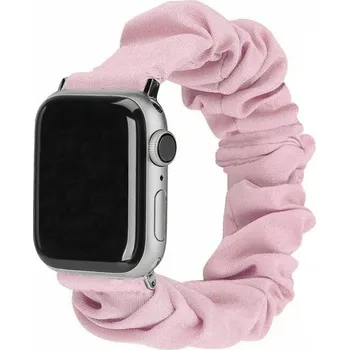 Řemínek na hodinky Elastický řemínek ve stylu gumičky pro Apple Watch 42mm / 41mm / 40mm / 38mm - růžový
